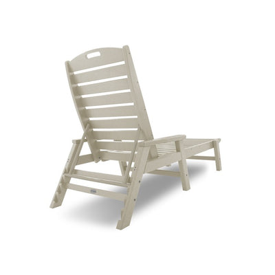 Nautical Chaise with Arms - Sand