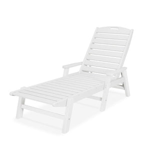 Product Image: NCC2280WH Outdoor/Patio Furniture/Outdoor Chaise Lounges