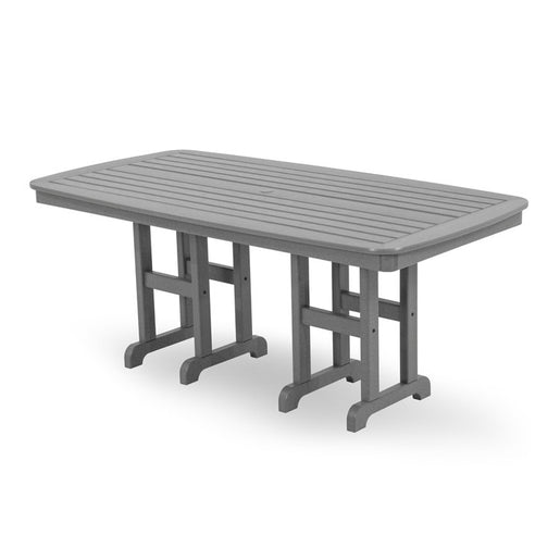 Nautical 37" x 72" Dining Table - Slate Gray