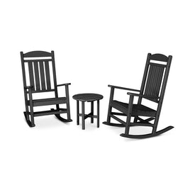 Presidential Three-Piece Rocker Set - Black