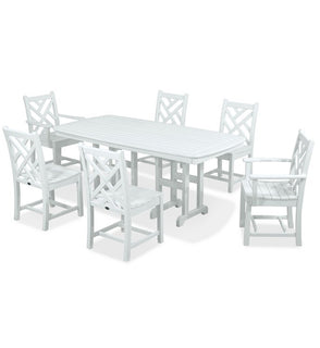 Product Image: PWS121-1-WH Outdoor/Patio Furniture/Patio Dining Sets