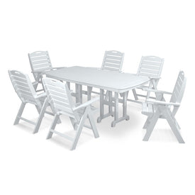 Nautical Seven-Piece Dining Set - White
