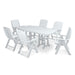 PWS125-1-WH Outdoor/Patio Furniture/Patio Dining Sets