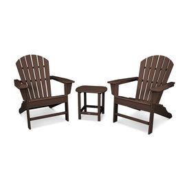 South Beach Adirondack Three-Piece Set - Mahogany