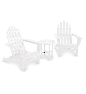 Product Image: PWS214-1-WH Outdoor/Patio Furniture/Outdoor Chairs