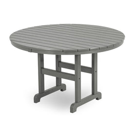 Round 48" Dining Table - Slate Gray