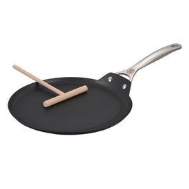Toughened Nonstick PRO 11" Crepe Pan with Rateau