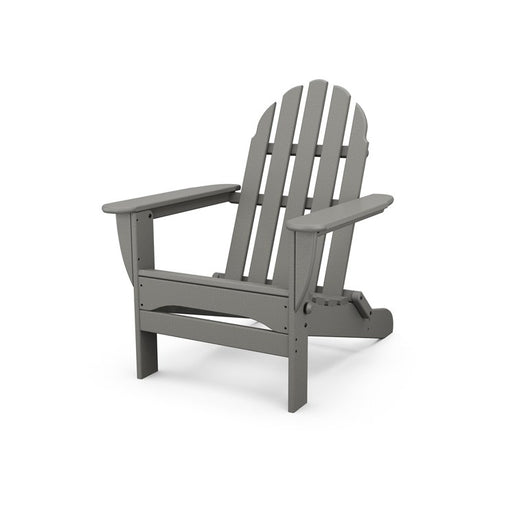 Classic Folding Adirondack - Slate Gray