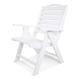Nautical Highback Chair - White