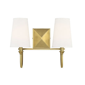 Cameron Two-Light Bathroom Vanity Fixture