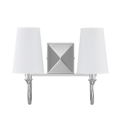 Cameron Two-Light Bathroom Vanity Fixture