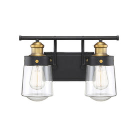 Macauley With Two-Light Bathroom Vanity Fixture