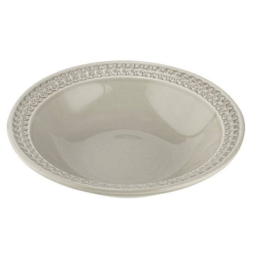 Botanic Garden Harmony 9" Deep Pasta Bowls Set of 4 - Stone