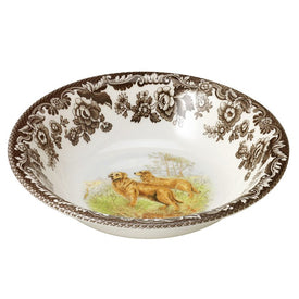 Spode Woodland Ascot 8" Cereal Bowl - Golden Retriever
