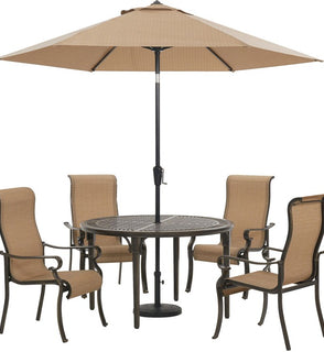 Product Image: BRIGDN5PCRD-SU Outdoor/Patio Furniture/Patio Dining Sets