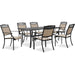 LISBON7PC-TAN Outdoor/Patio Furniture/Outdoor Chairs