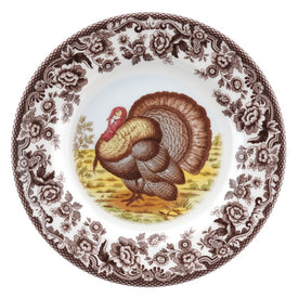 Spode Woodland 8" Salad Plate - Turkey