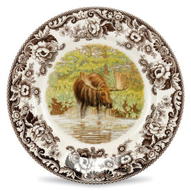 Spode Woodland 8" Salad Plate - Moose