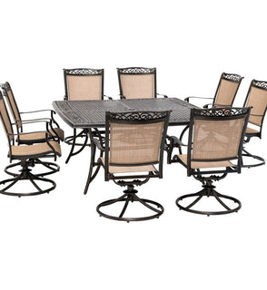 Product Image: FNTDN9PCSWSQC Outdoor/Patio Furniture/Patio Dining Sets