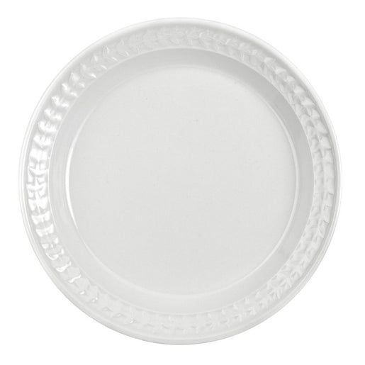 Botanic Garden Harmony 8.5" Salad Plate White Set of 4