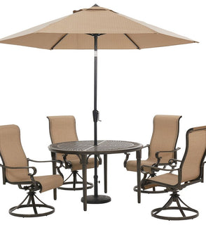 Product Image: BRIGDN5PCSWRD-SU Outdoor/Patio Furniture/Patio Dining Sets
