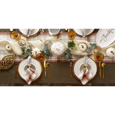 Cozy Picnic Plaid 14" x 72" Table Runner