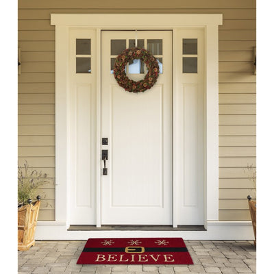 Believe Santa 18" x 30" Doormat