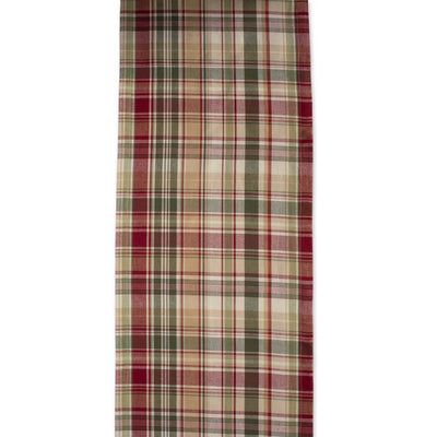 Give Thanks Plaid 14" x 108" Table Runner