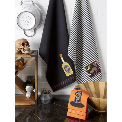 Bewitched Embellished Towels Set of 3