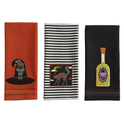 Bewitched Embellished Towels Set of 3