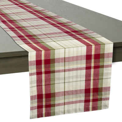 Orchard Plaid 14" x 108" Table Runner