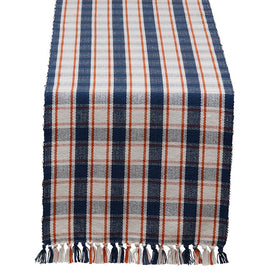 Autumn Farmhouse Plaid 72" x 14" Table Runner