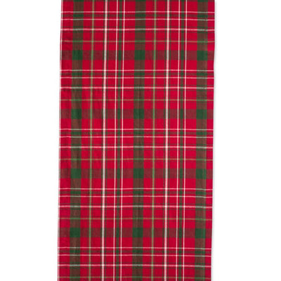 Tartan Holly Plaid 14" x 108" Table Runner