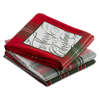 Joyful Wishes Embellished Dish Towels Set of 3