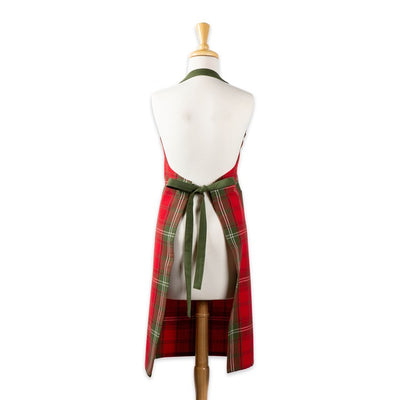 Vintage Tartan Apron