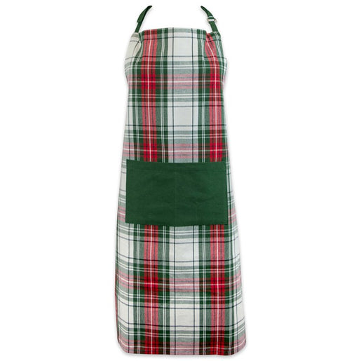 Christmas Plaid Chef Apron