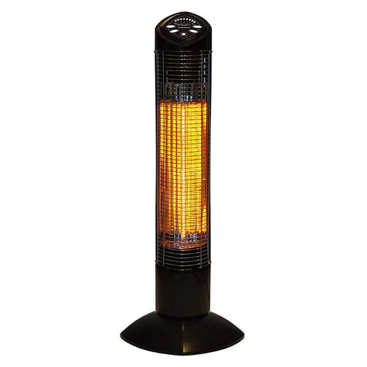 Freestanding Oscillating Infrared Electric Outdoor Heater with Remote