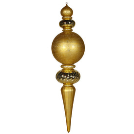6 2" Gold Shiny/Matte/Glitter Finial