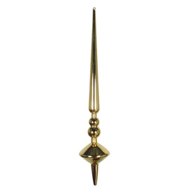 12" Gold Shiny Cupola Finials 3 Per Bag
