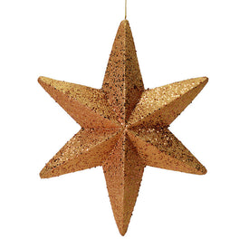 20" Copper Glitter Bethlehem Outdoor Star