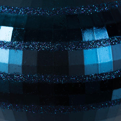 4" Midnight Blue Shiny/Matte Mirror Balls 4 Per Box