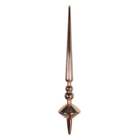 12" Rose Gold Shiny Cupola Finials 3 Per Bag