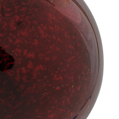 6" Burgundy Shiny Mercury Balls 4 Per Bag