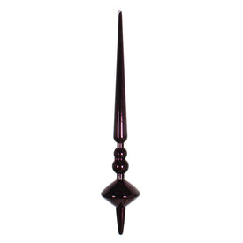 12" Lilac Shiny Cupola Finials 3 Per Bag