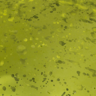 6" Lime Shiny Mercury Balls 4 Per Bag