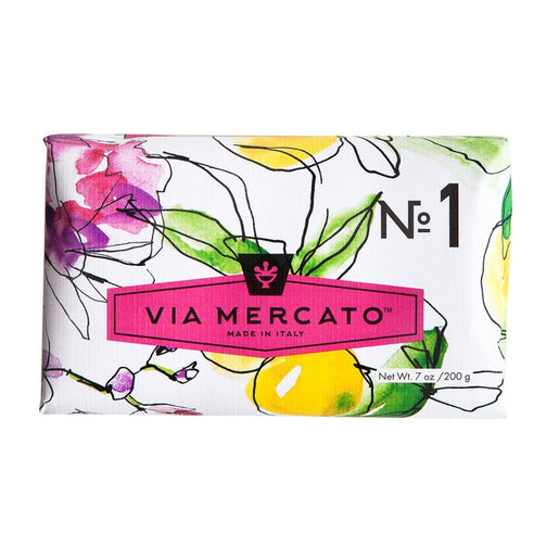Via Mercato Bar Soap No. 1 - Bergamot, Patchouli & Rosewood