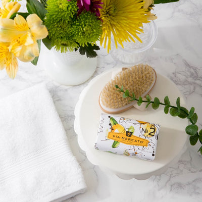 Via Mercato Bar Soap No. 2 - Green Tea & White Musk