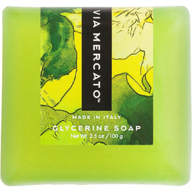 Via Mercato Bella Glycerin Soap 100G - White Cyclamen, Berries & Vanilla