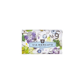 Via Mercato Bar Soap No. 9 - Grape, Blackcurrant & Musk