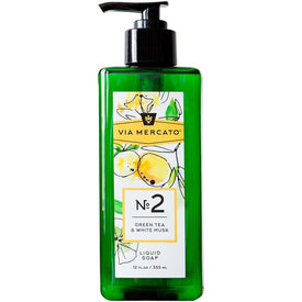 Via Mercato Liquid Hand Soap No 2 - Green Tea & White Musk
